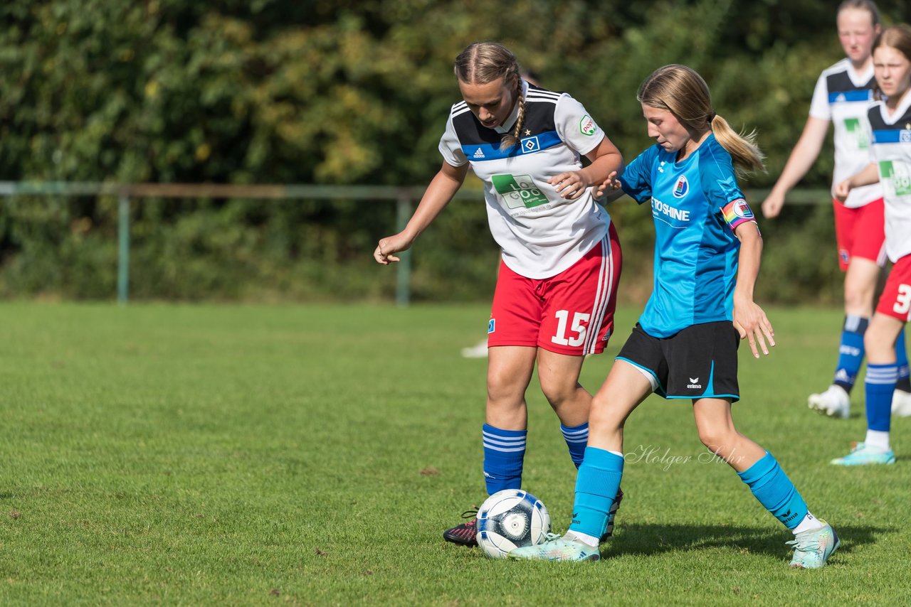 Bild 143 - wBJ VfL Pinneberg - Hamburger SV 2 : Ergebnis: 1:3